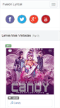 Mobile Screenshot of fusionlyrical.com